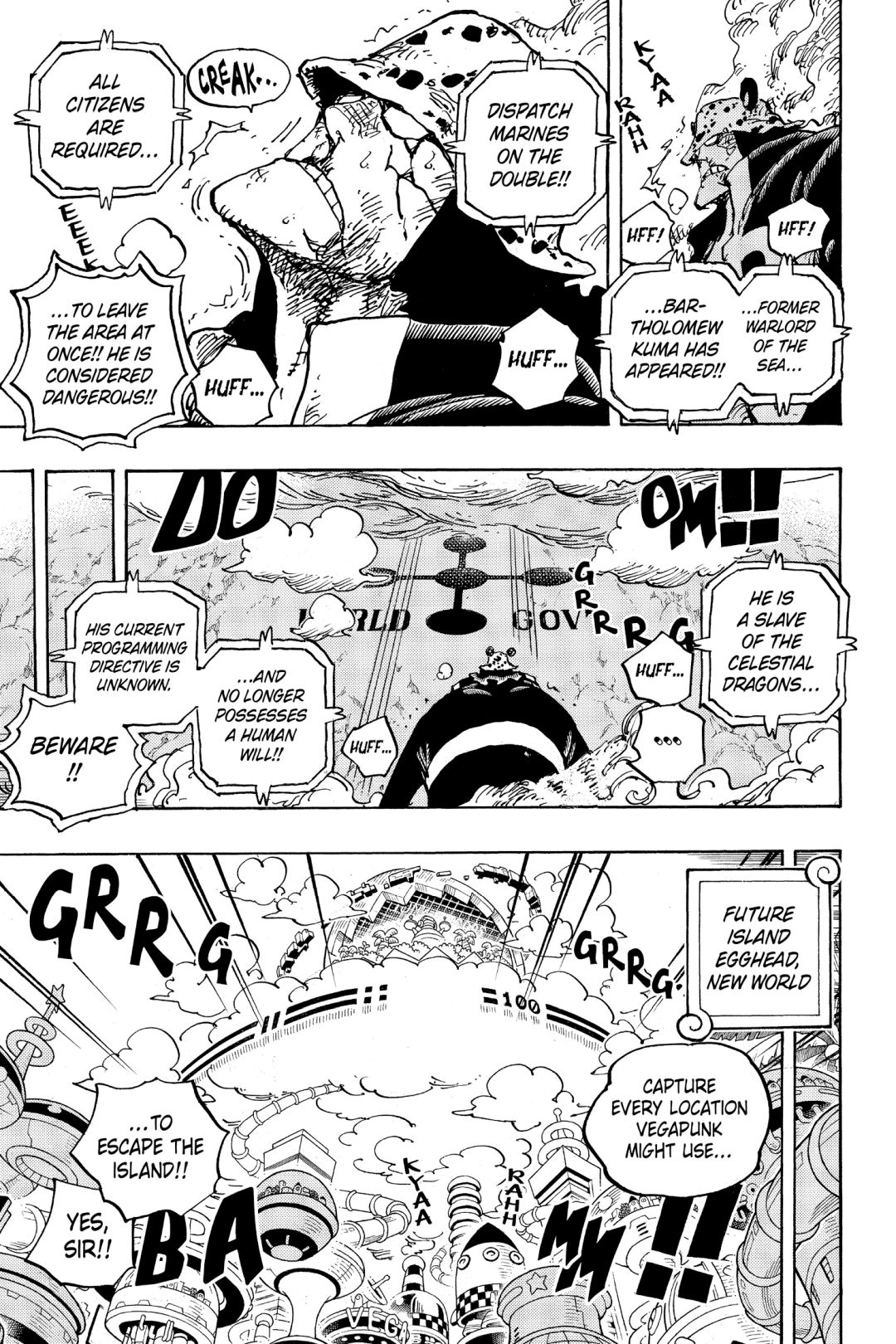One Piece, Chapter 1071 image 04
